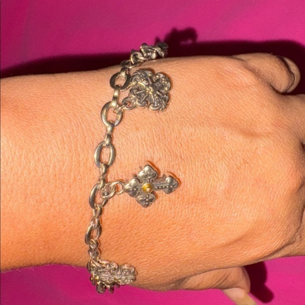 Brighton Silver Charm Bracelet